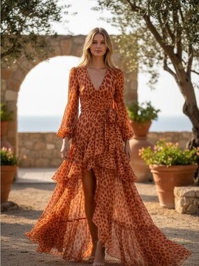uncle frank embroidered dress Uncle Frank Tiger Confetti Dress – Tunie's Boutique main image 1